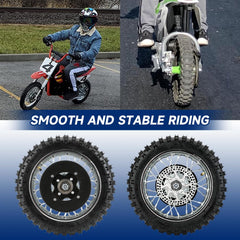 FVRITO rim, spokes and angled TR87 valve detail showing durable construction benefit