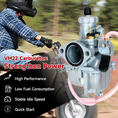 FVRITO VM22 side detail highlighting throttle linkage for smoother response