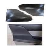 FZJDSD front view of two dark gray armrest covers showing packaged set and finish