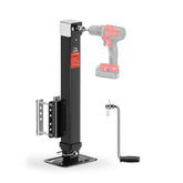 FZZD front view of jack showing robust frame and stable base benefit