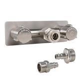 G-Sunny front face brushed nickel showing clean exterior finish and durable look