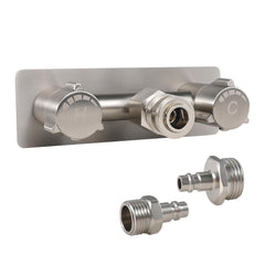 G-Sunny front face brushed nickel showing clean exterior finish and durable look