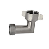 G-Sunny front view of 90-degree elbow showing compact durable design and leak prevention