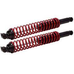 Gabriel chromed piston rod detail demonstrating corrosion resistance and longer life