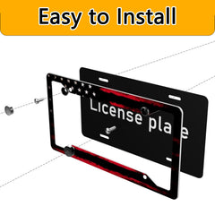 GACCAP mounting hardware kit with screws caps washers for quick tidy installation