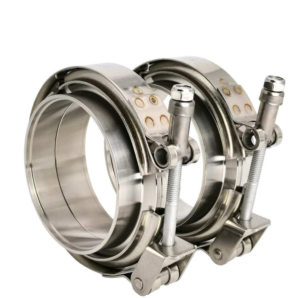 GaeaAuto front view of V-band assembly showing complete kit and benefit fast installation