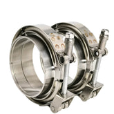 GaeaAuto front view of V-band assembly showing complete kit and benefit fast installation