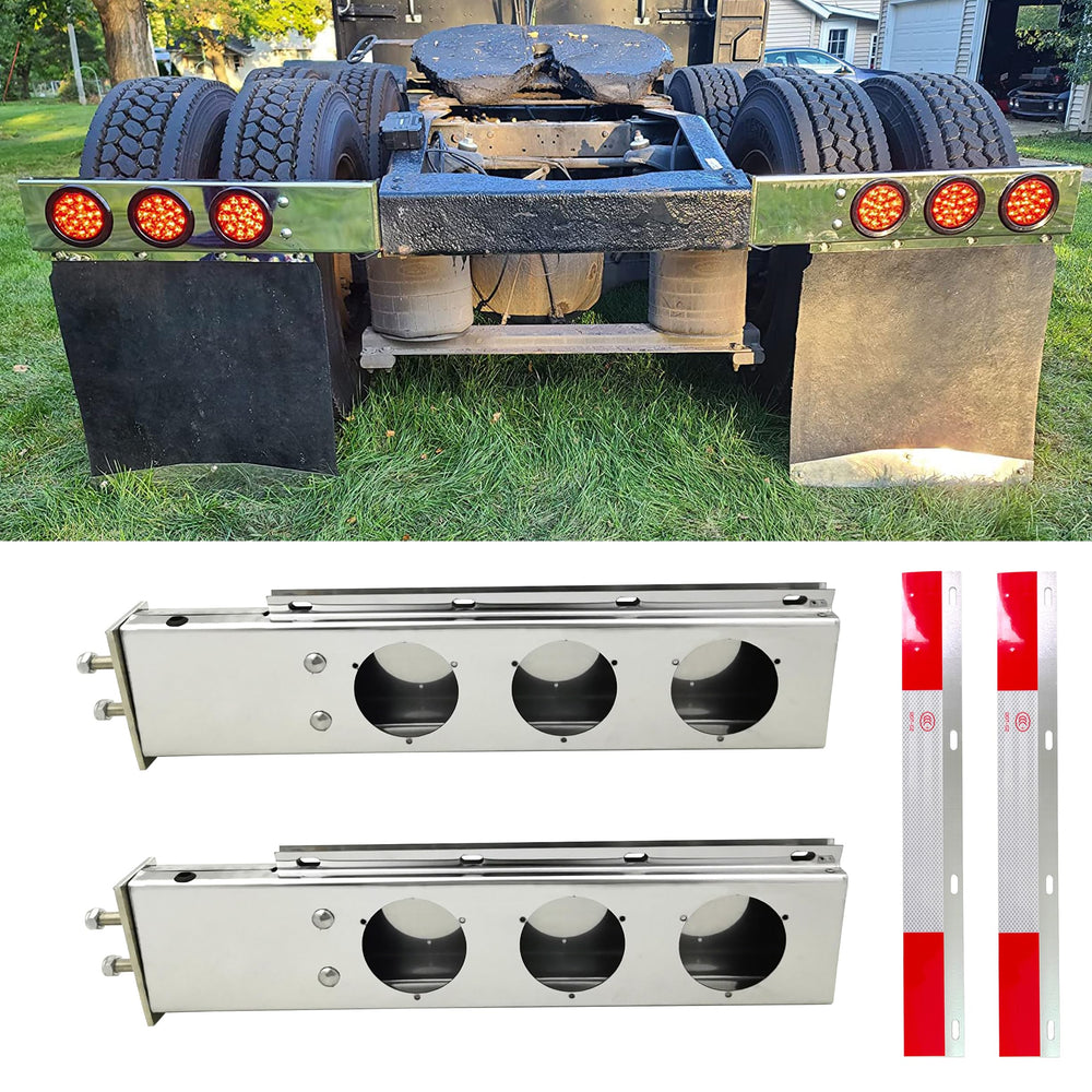 GaeaAuto front view hanger pair showing symmetric design and durable support