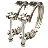 GaeaAuto front view of 3 inch V-band clamp showing ready-to-install fit
