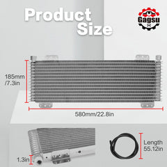 Gagsu core closeup highlighting finned surface for faster heat dissipation