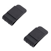 GaiRen front view of belt clip showing secure receiver hold and easy access