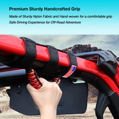GAIZON handles installed inside Jeep showing passenger stability advantage