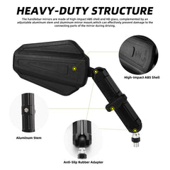 GAMAZING mounted on 7/8" handlebar clamp illustrating secure fit