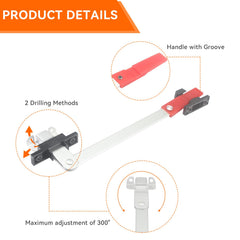 GAMPRO reinforced bracket detail highlighting stable hold and reduced vibration for safety