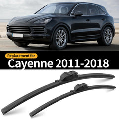 GARDIMU wiper blade rubber edge close-up highlighting durable wiping surface and streak reduction benefit