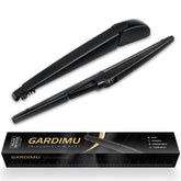 GARDIMU rear wiper kit front packaging showing included arm and blade benefits fitment