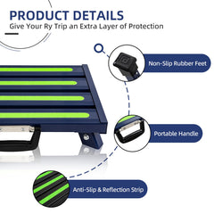 GarfatolRv close-up of anti-slip strips on platform improving foot traction
