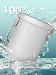 Garoopion folded flat for storage saving space benefit