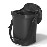 Garoopion front view showing compact leakproof design and easy access