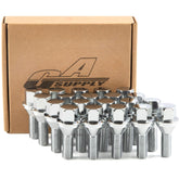 GAsupply front packaging showing 20 lug bolts and OEM-fit benefits