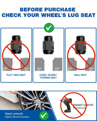 GAsupply side profile of acorn bulge shape offering sleek wheel appearance