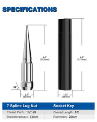 GAsupply close-up of spline threads and conical seat highlighting secure fit and corrosion resistance