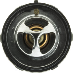 Gates thermostat close-up of valve and jiggle pin, demonstrating accurate temperature control