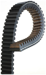 Gates belt cog detail close-up showing rounded cogs for better heat dissipation