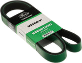 Gates Fleetrunner front view showing belt shape and durable packaging, highlighting reliability