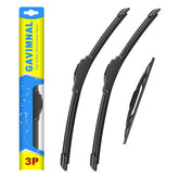 Gavimnal front packaging showing full 24/18/12 inch wiper set and easy fit