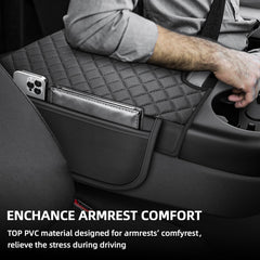 GAWAF side pocket holding a phone for quick-access convenience