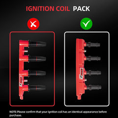 GBTAD coil and spark plug installed in engine bay illustrating improved drivability