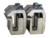 GCi STRONGER BY DESIGN front view of G-30 clamps showing fit and strength
