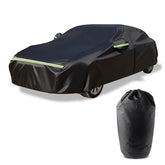 GCKAE front full view sedan cover showing complete outdoor protection