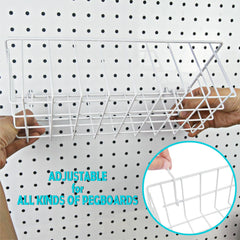 G.CORE pegboard cups top view keeping small parts visible and sorted