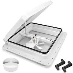 GDDGHS front view vent assembly showing durable cover and universal fit benefit