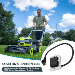 GDLIN ignition coil side profile highlighting sealed housing, durable weather protection