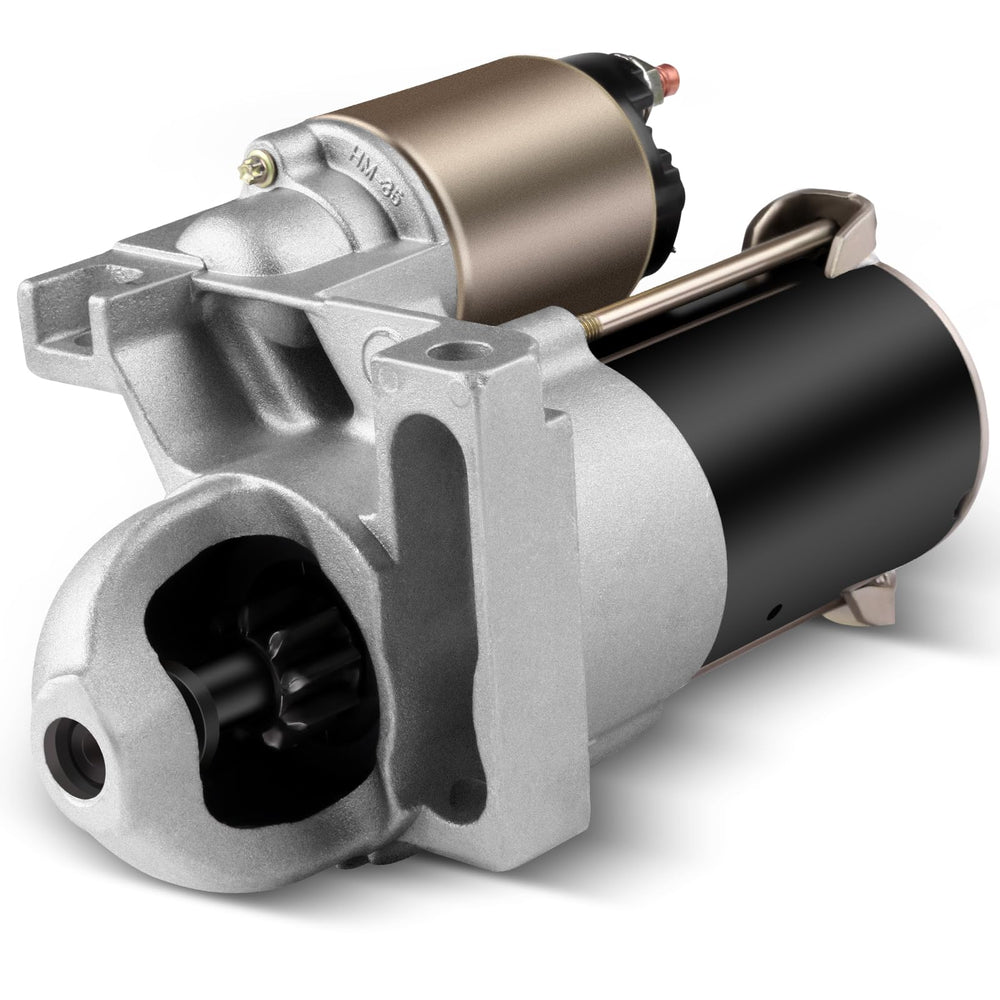 GDSMOTU starter front view showing mounting, confirms fit and ease of replacement