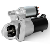 GDSMOTU starter front view showing gear housing and terminals for reliable fit