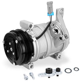 GDUKOP compressor front view showing mounting points and solid construction for accurate fit