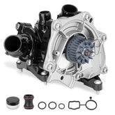 GDUKOP front assembly view showing full pump and thermostat, improves coolant flow