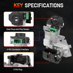 GDUKOP key transponder chip detail for secure immobilizer authentication
