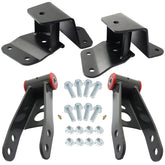 GDYDI front hanger bracket close-up showing sturdy steel and corrosion protection benefit