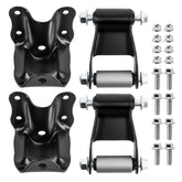 Gdydi front view of packaged shackle and hanger kit showing contents and fitment benefit