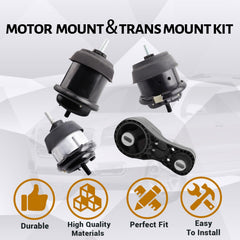 Gdydi transmission mount top view showing corrosion-resistant finish and long life