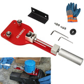 GEAROLL 77750 front view showing cutter and red anodized finish for durability