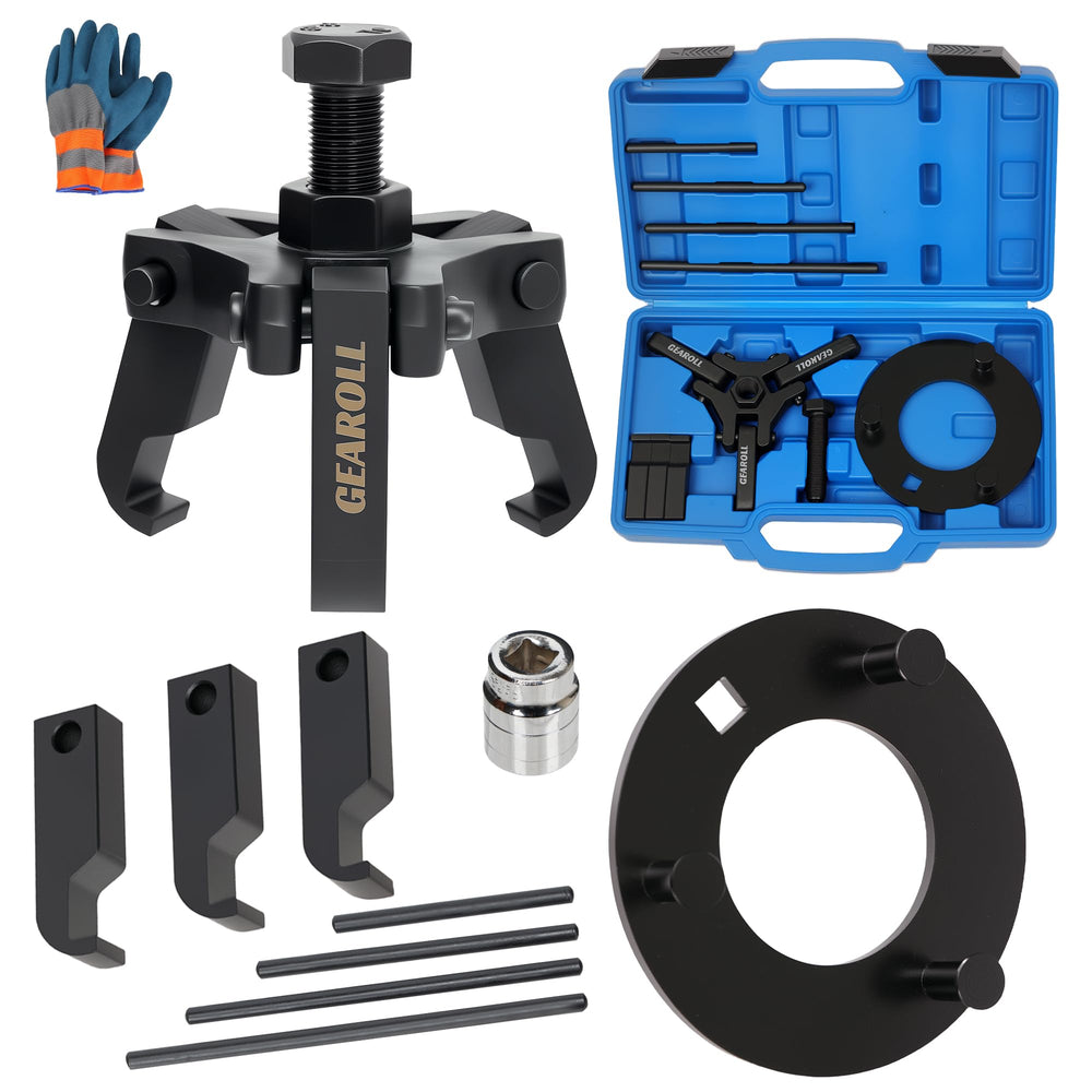 GEAROLL front kit overview showing all components and quick identification benefit