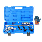 GEAROLL front view of full puller kit showing components and neat layout for quick selection