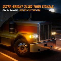 gearpass closeup LED array highlights 31 LEDs for brighter signaling