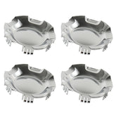 GearUp front view hubcap cover showing exact factory fit and clean appearance